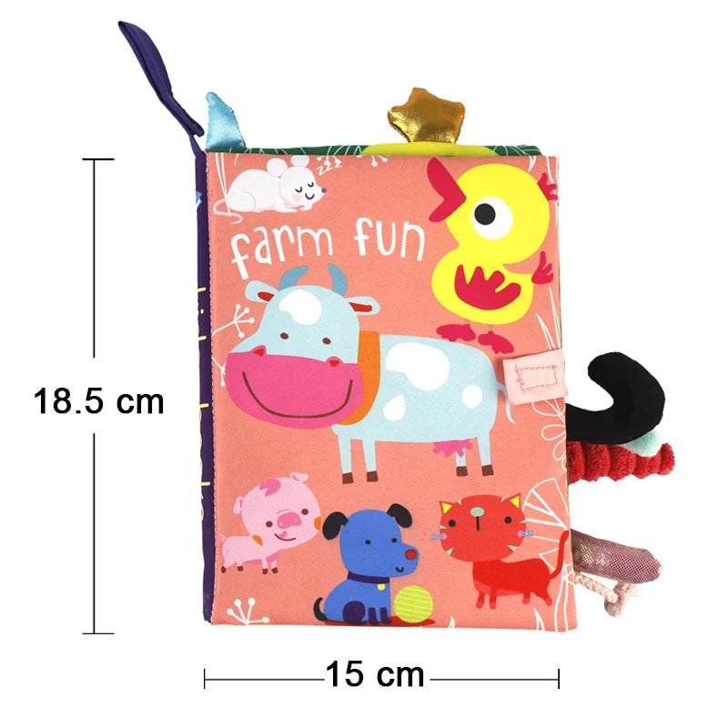 Baby's First Animal Friends: Soft Cloth Learning Book