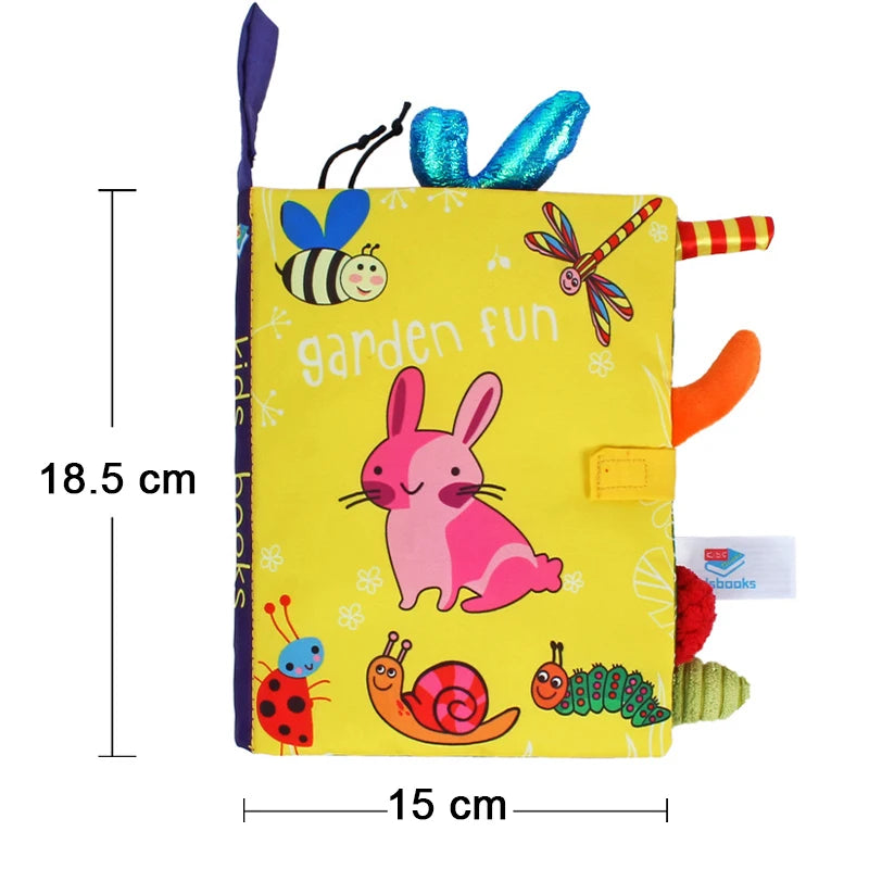Baby's First Animal Friends: Soft Cloth Learning Book