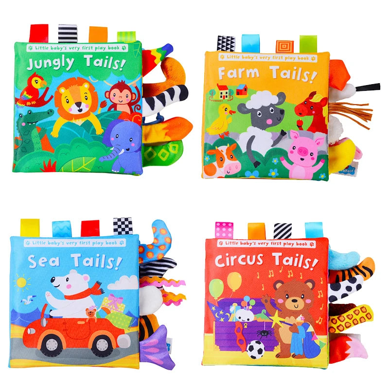 Baby's First Animal Friends: Soft Cloth Learning Book