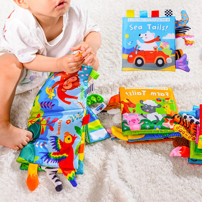 Baby's First Animal Friends: Soft Cloth Learning Book