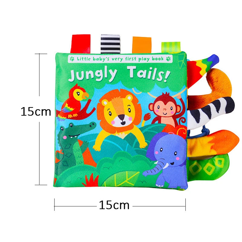 Baby's First Animal Friends: Soft Cloth Learning Book
