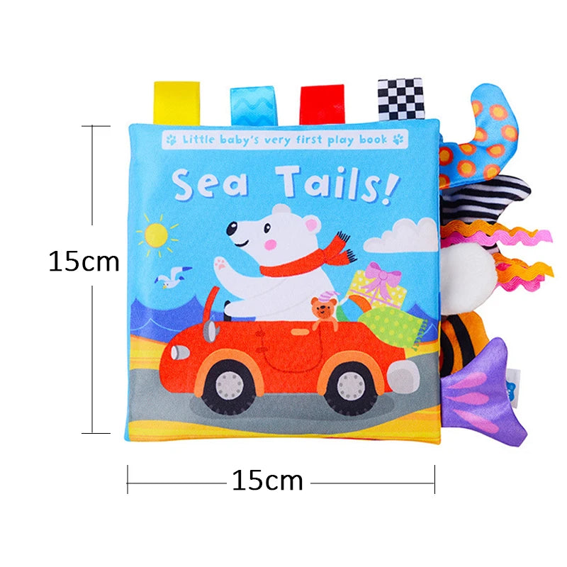 Baby's First Animal Friends: Soft Cloth Learning Book