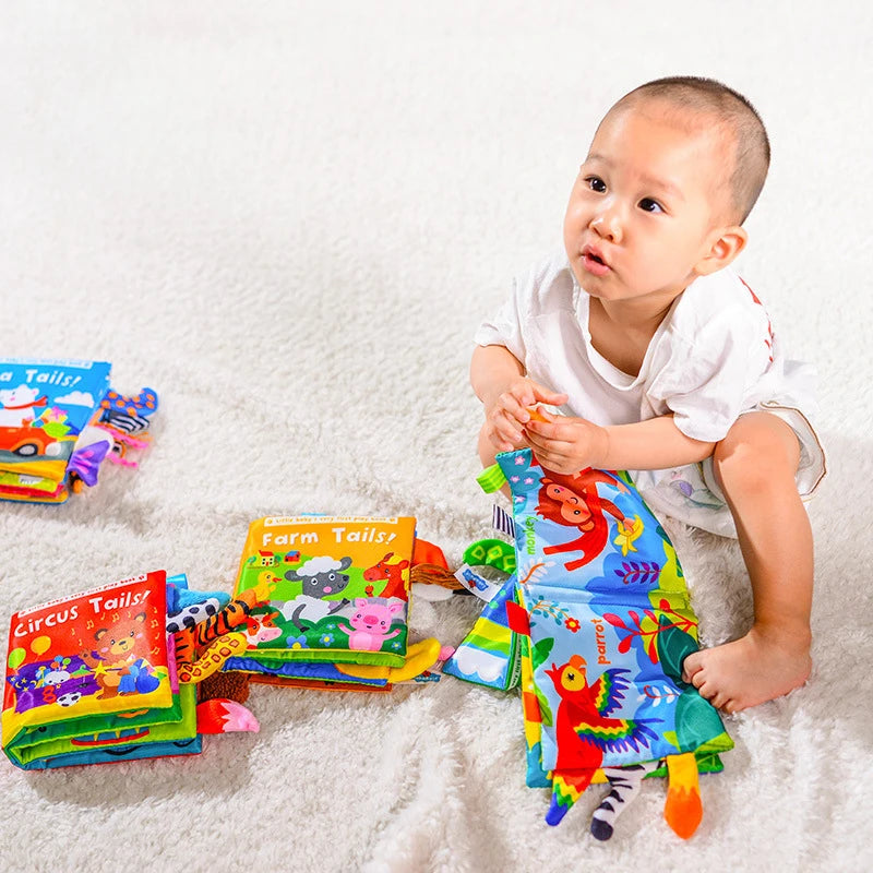 Baby's First Animal Friends: Soft Cloth Learning Book