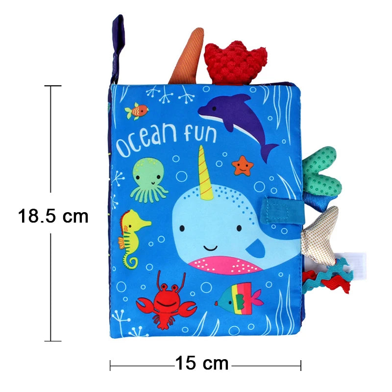 Baby's First Animal Friends: Soft Cloth Learning Book