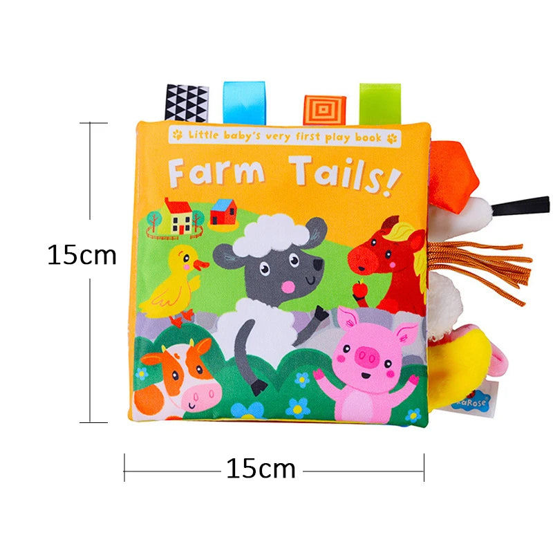 Baby's First Animal Friends: Soft Cloth Learning Book