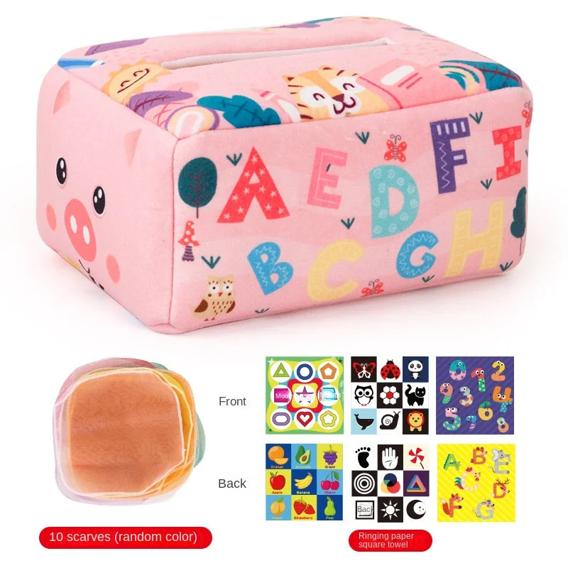 Magic Tissue Box: Sensory Finger Fun & Learning Toy
