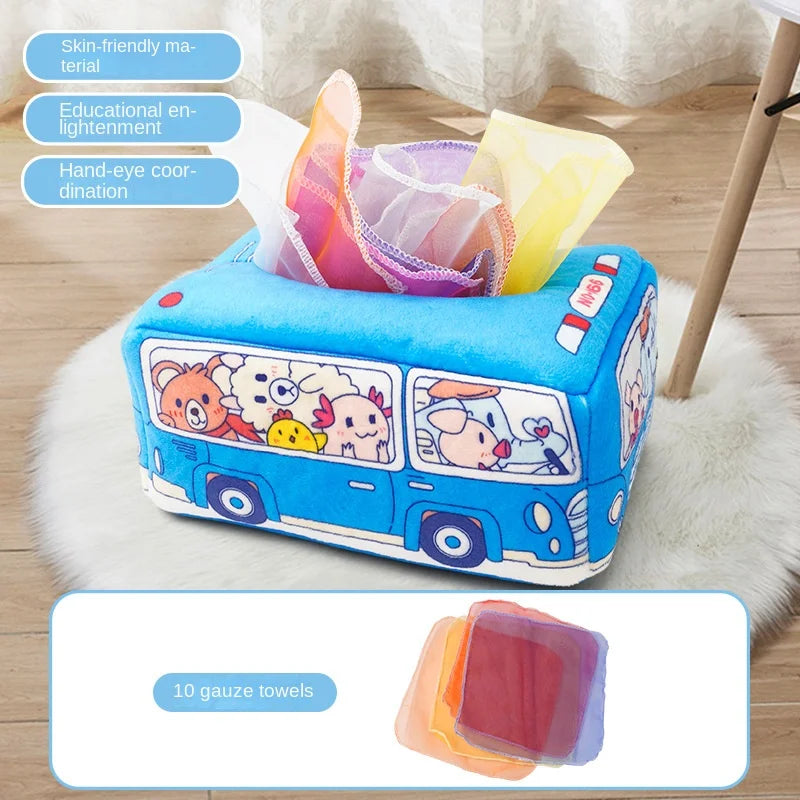 Magic Tissue Box: Sensory Finger Fun & Learning Toy