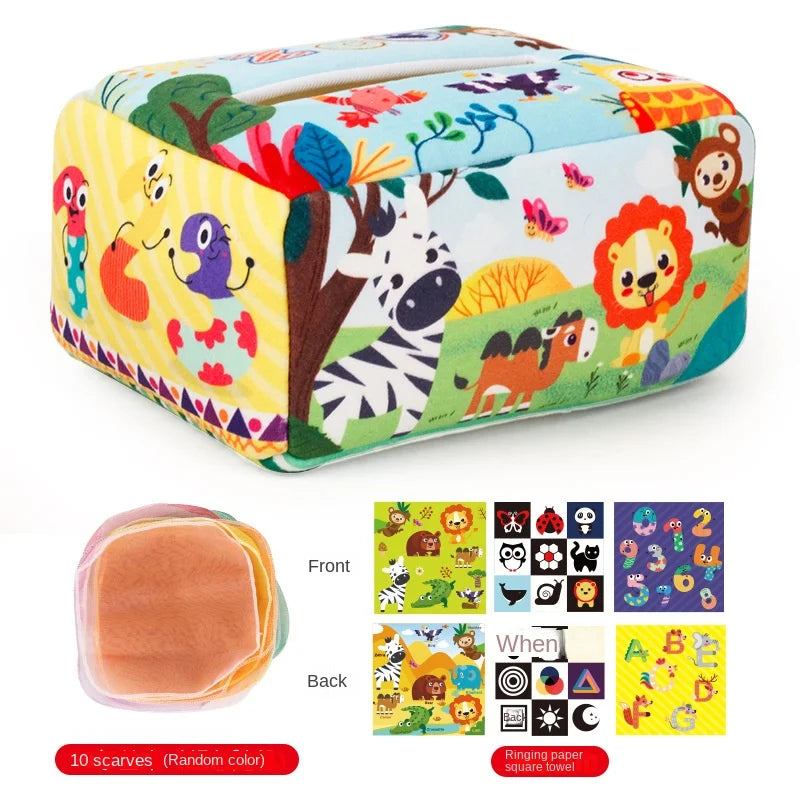 Magic Tissue Box: Sensory Finger Fun & Learning Toy
