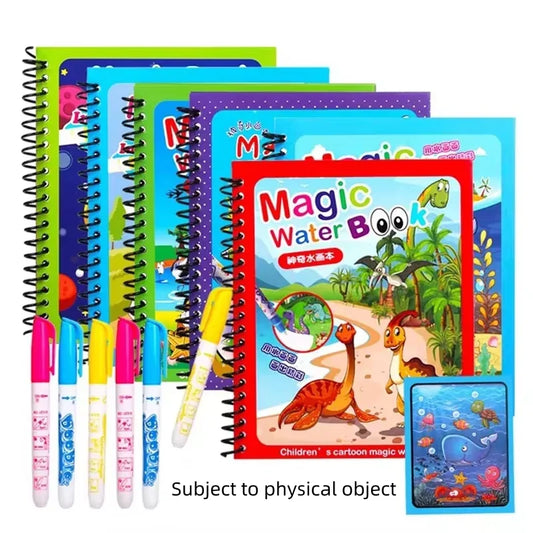 Magic Sketch & Learn: Reusable Water Drawing Book