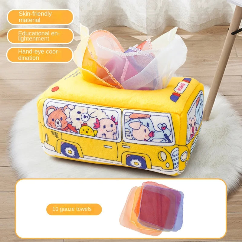 Magic Tissue Box: Sensory Finger Fun & Learning Toy