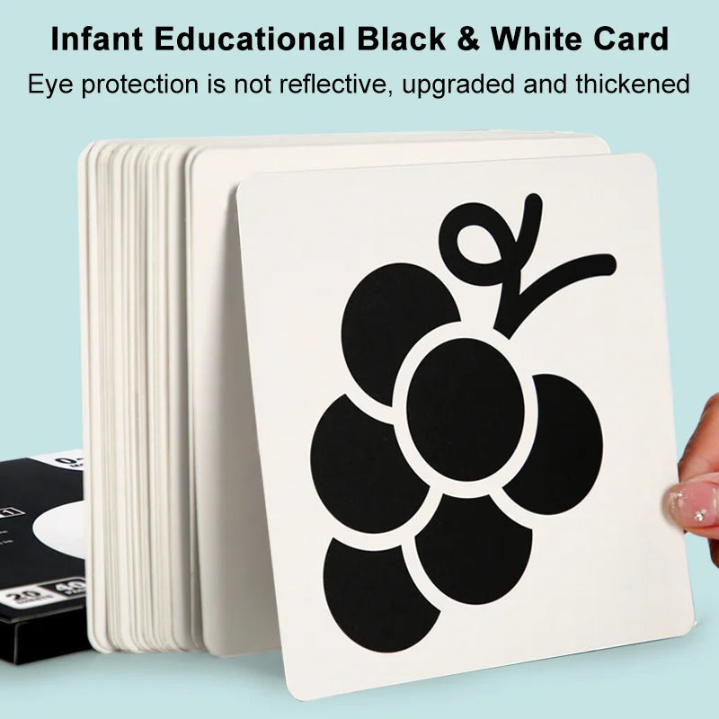 High Contrast Black & White Flash Cards