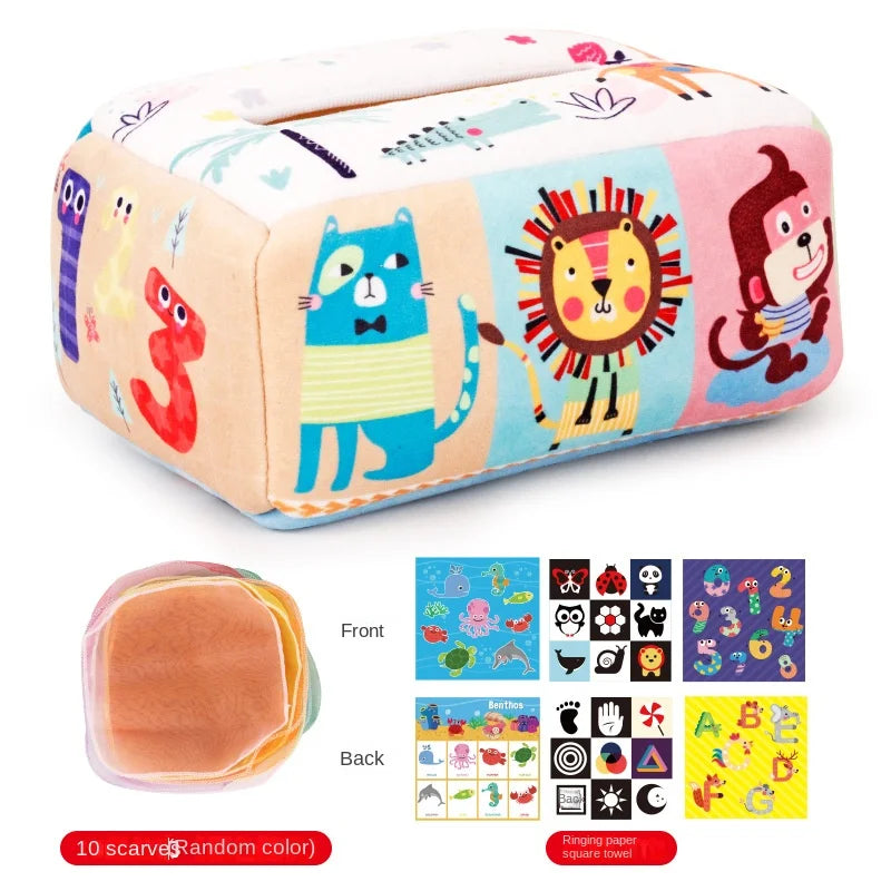 Magic Tissue Box: Sensory Finger Fun & Learning Toy