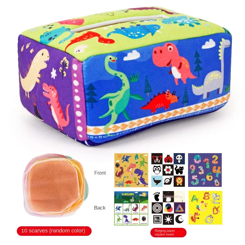 Magic Tissue Box: Sensory Finger Fun & Learning Toy