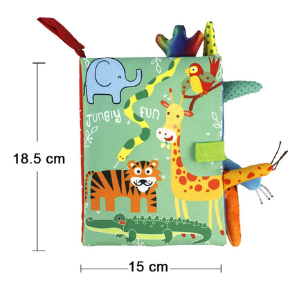 Baby's First Animal Friends: Soft Cloth Learning Book