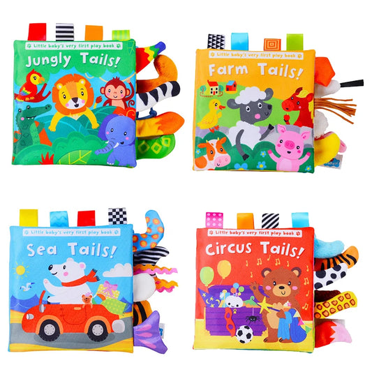 Baby's First Animal Friends: Soft Cloth Learning Book