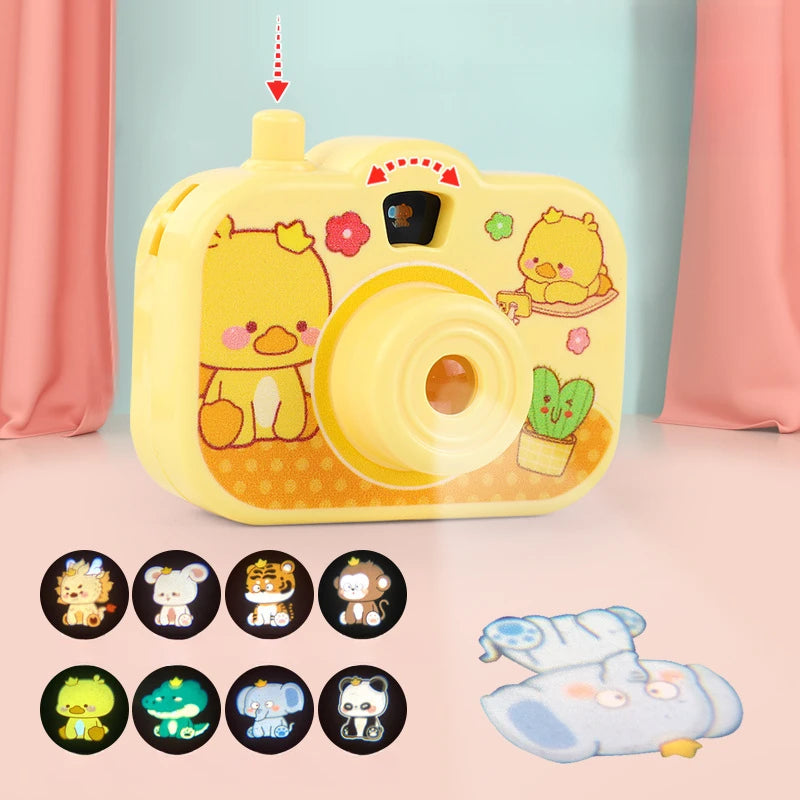 Baby Projection Camera Toy – Cartoon Light & Learn