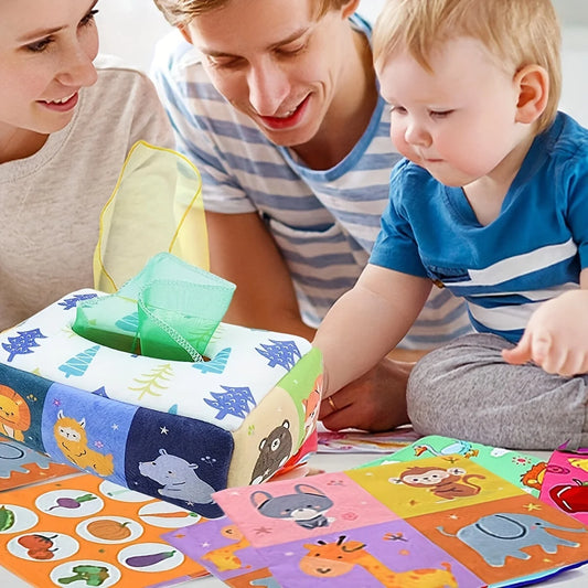 Magic Tissue Box: Sensory Finger Fun & Learning Toy