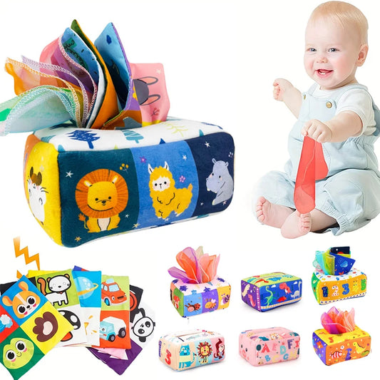 Magic Tissue Box: Sensory Finger Fun & Learning Toy