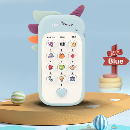 Baby Musical Phone Toy – Teether, Sound, Sleep & Learning Toy for Infants & Toddlers