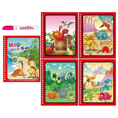 Magic Sketch & Learn: Reusable Water Drawing Book