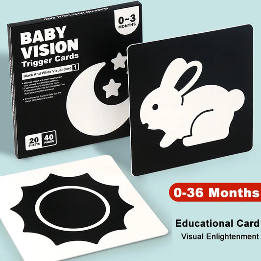 High Contrast Black & White Flash Cards